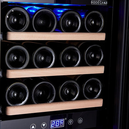 24er Weinklimaschrank B4324L-Bodega 43-Weinschrank.online